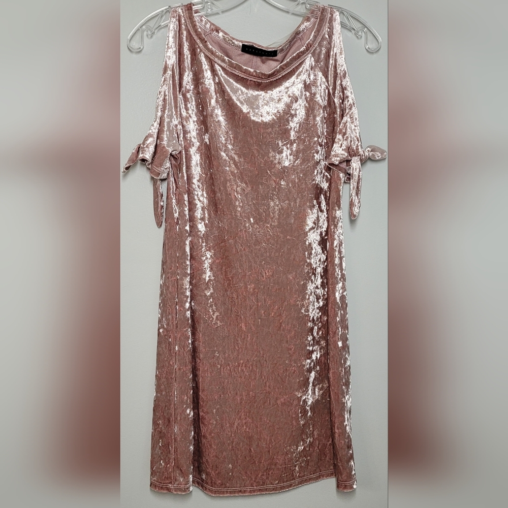 SANCTUARY Dress Crushed Velvet Dress Small (4) EUC